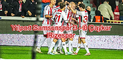 Samsunspor, Rizespor'u Farklı Mağlup Etti