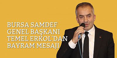  TEMEL ERKOL'DAN BAYRAM MESAJI